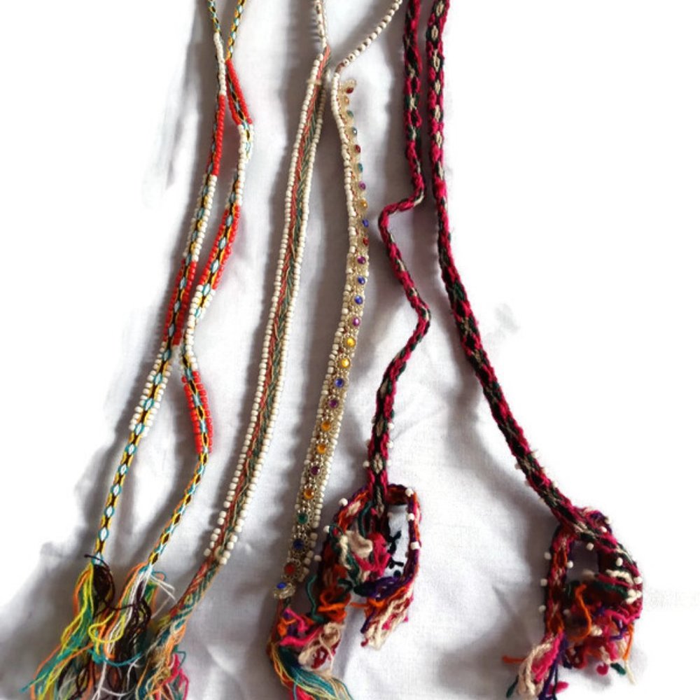 3 Handmade Dispatch Bows from Ocongate, Cusco - Authentic Shamanic Ceremony Bows - Picture 1 of 6